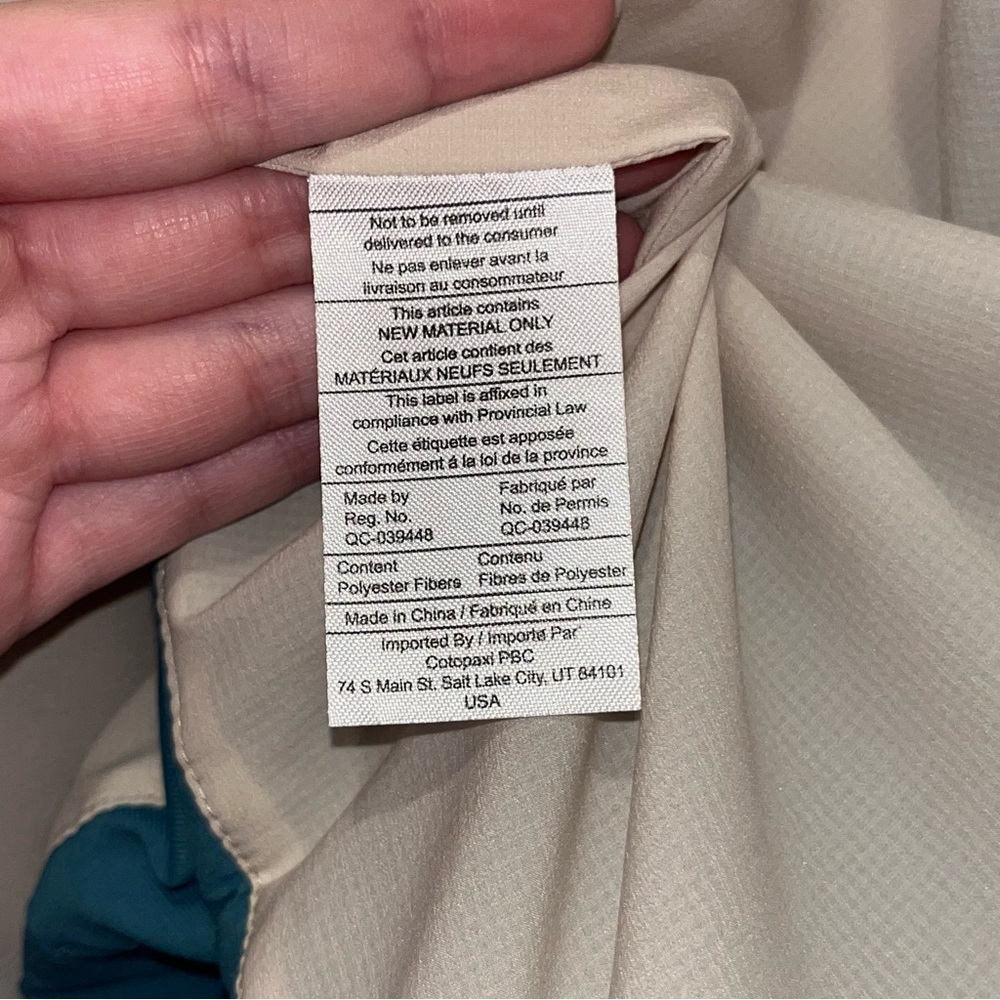 COTOPAXI Women's Lightweight Quilted Monte Hybrid Jacket Sz XSmall - Picture 6 of 7